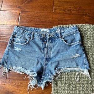 ZARA high waisted shorts